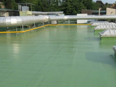 Impermeabilizzazioni in resina per coperture calpestabili, come tetti e terrazzi