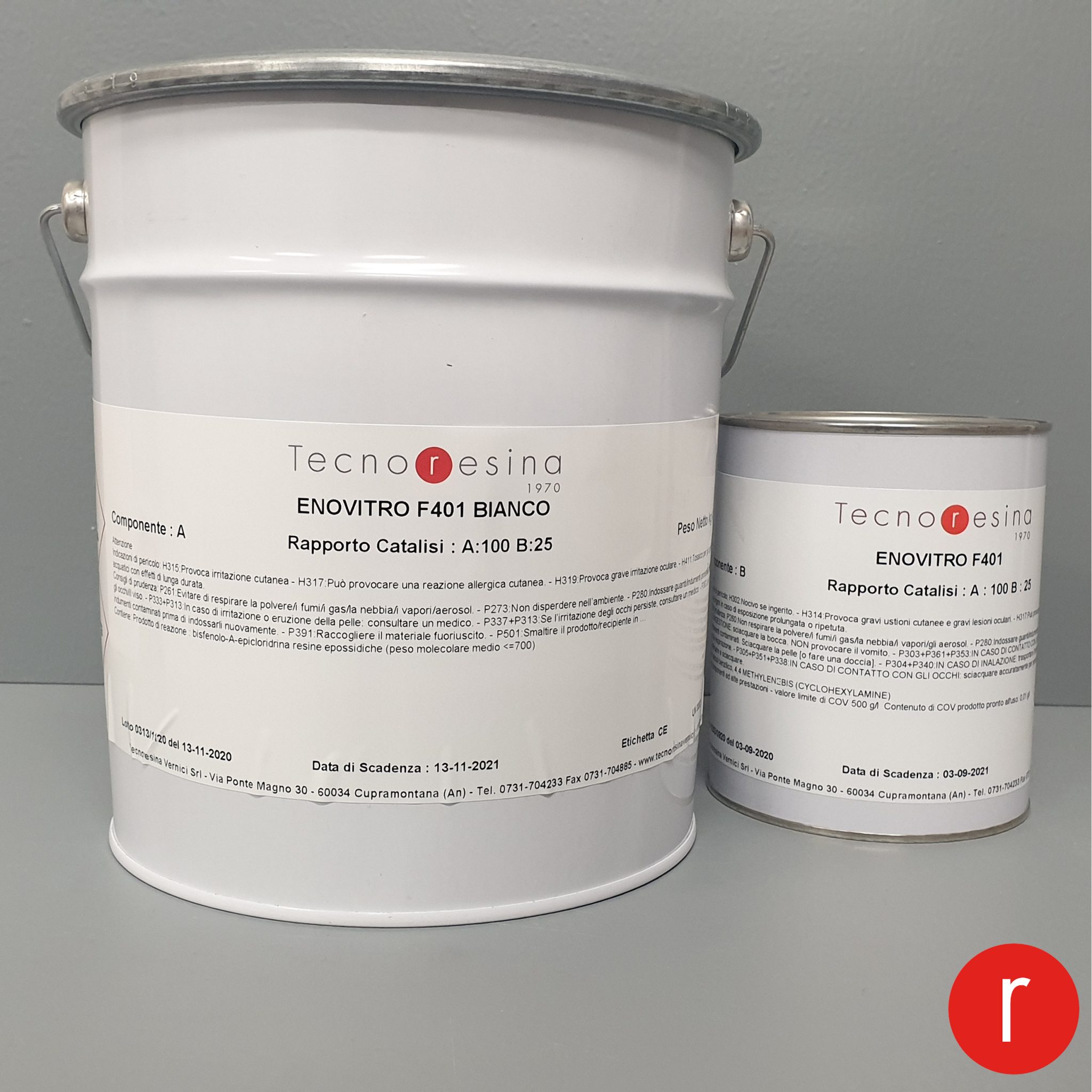 Vernice Epossidica Impermeabilizzante Per Terrazzo E Balcone WO-WE - Grigio Pietra, Bicomponente, 2.5 Kg, Copertura Fino A 12.5 M²